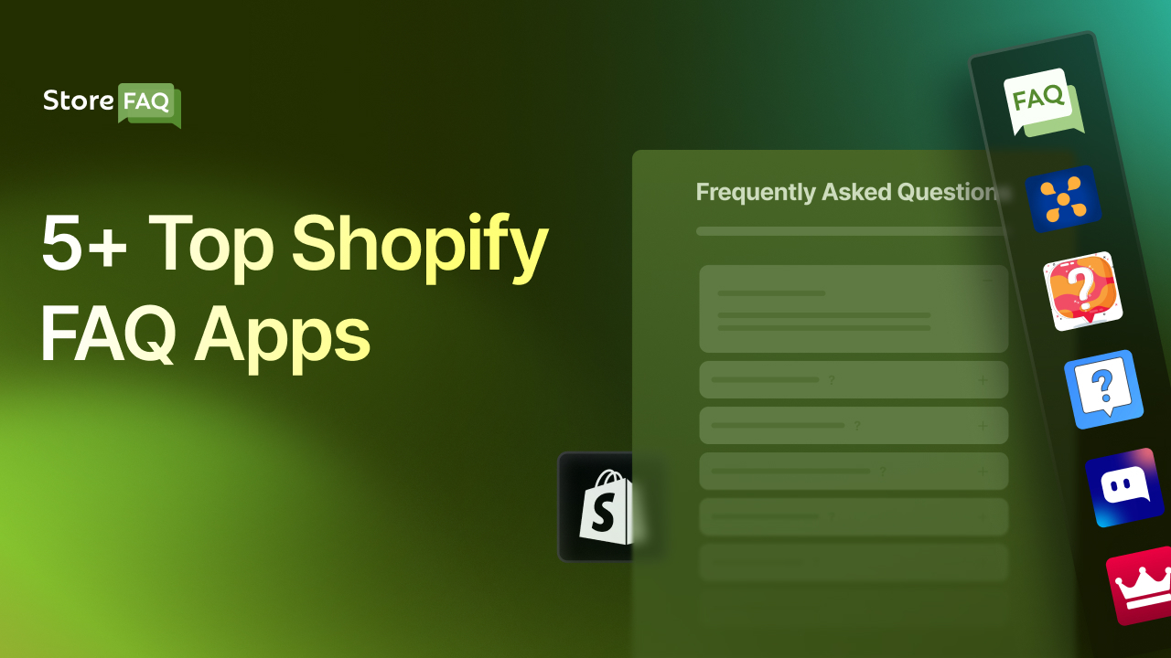 Shopify FAQ Apps
