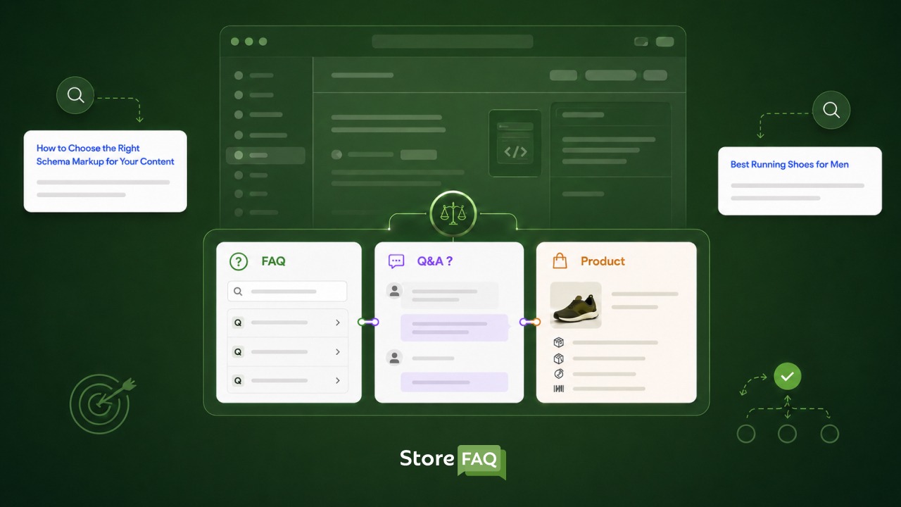 FAQ Page vs QA Page vs Product Schema: Which One Should You Use on Shopify Blogs