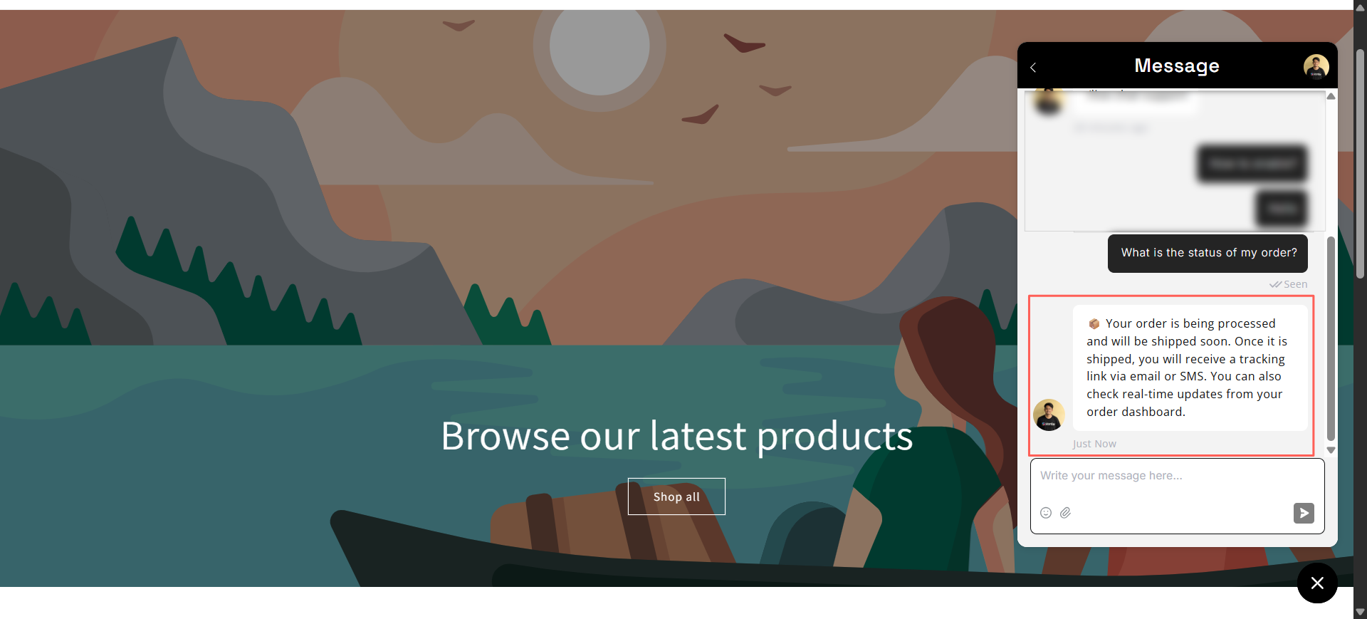This is how you can easily create, manage and use Message Shortcuts in StoreFAQ.