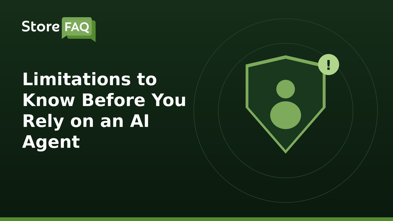 Limitations to Know Before You Rely on an AI Agent
