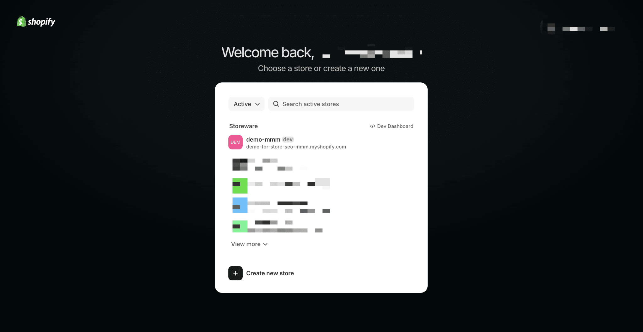 Sign in to Shopify